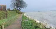 14 Foot path East from Warblington Rd