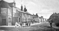 48 North St The Rsilway Hotel left Station approach riight c1900